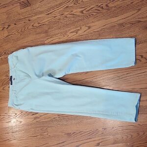 Gloria Vanderbilt womens size 16 mint green jeans